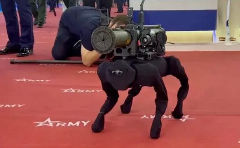 Можно закупать роботов на Авито и выдавать за отечественные разработки. Вот как этого робопса