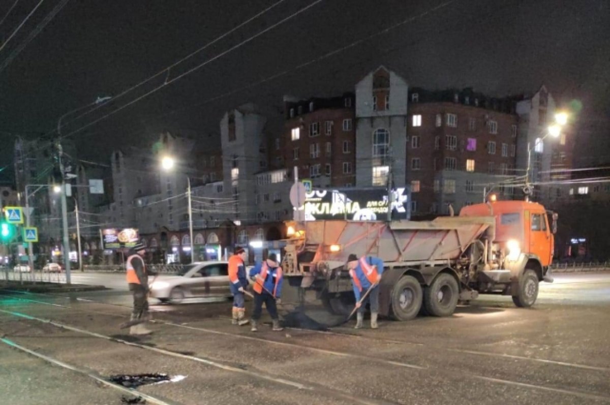    В Омске продолжается ремонт проблемных участков дорог