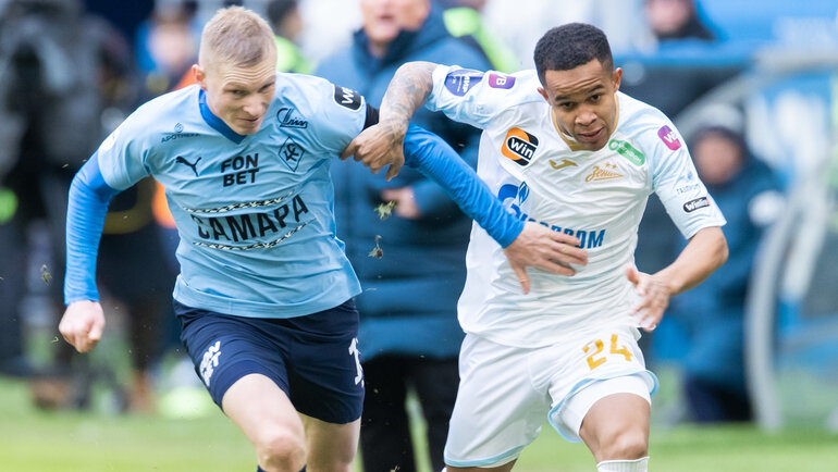    «Крылья Советов» — «Зенит» (1:1). ФК «Зенит»