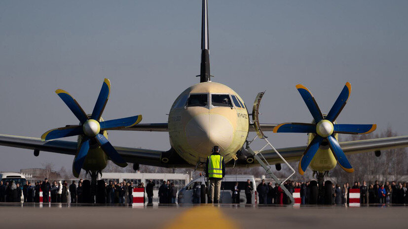     Полёт Ил-114-300 с двигателем ТВ7-117СТ-01  Ростех