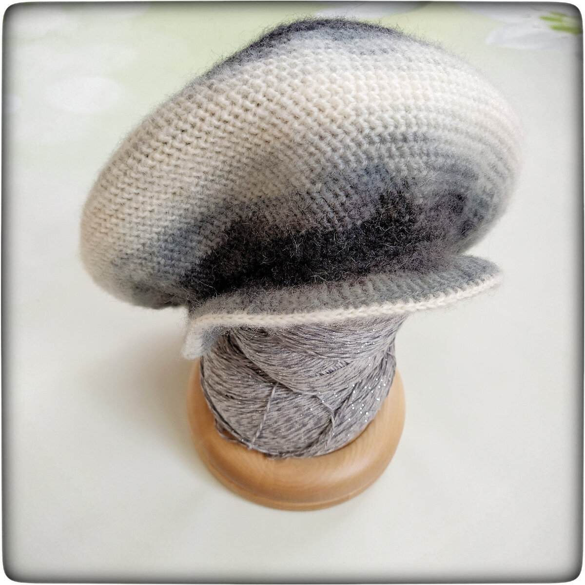 Кепка-берет крючком