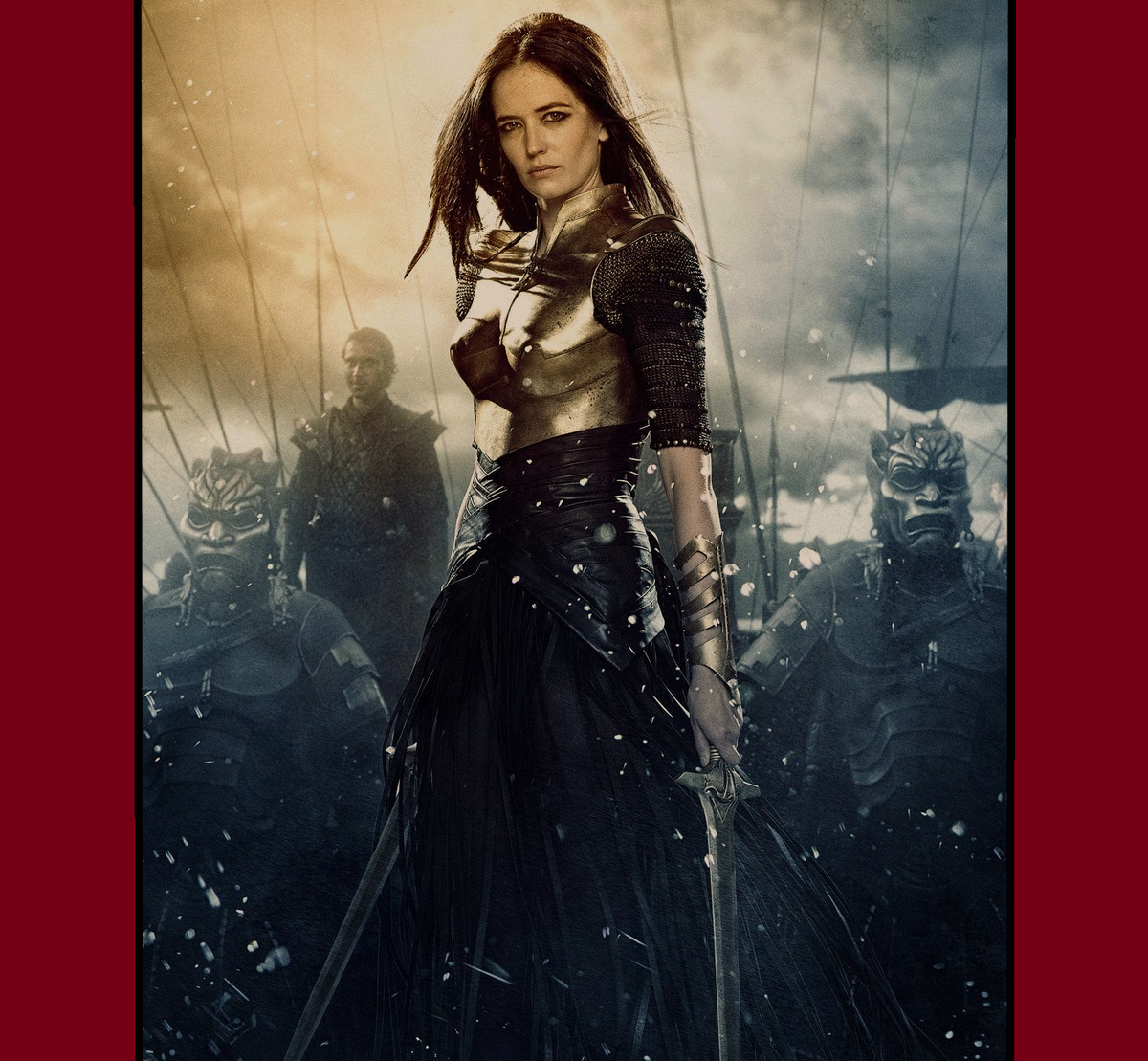 Ева Грин в роли Артемисии в фильме "300 спартанцев: Расцвет империи"