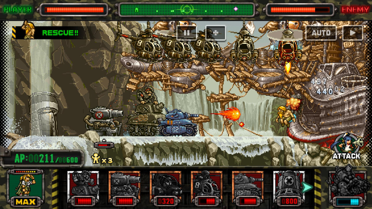 Metal slug attack reloaded. Metal Slug Attack. Metal Slug 7. Игра метал слуг. Defense Attack игра.