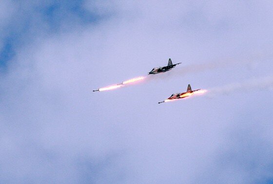    Штурмовики Су-25