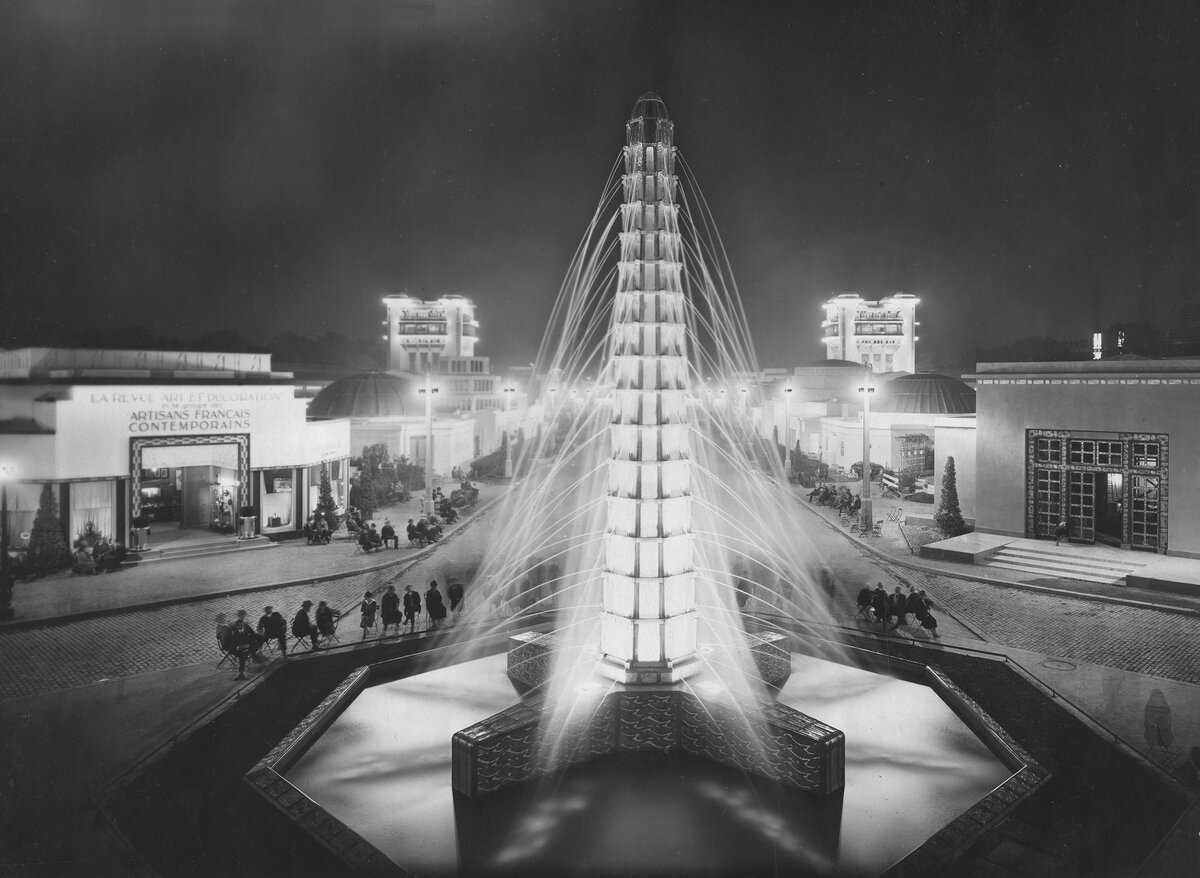 Фонтан Les Sources de France