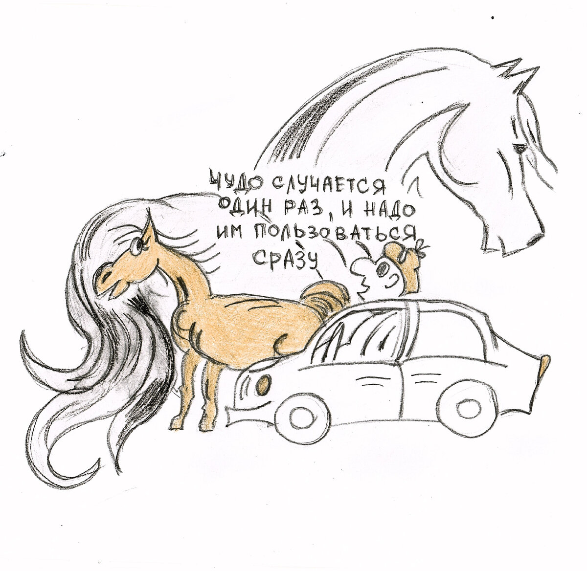 Лошадь и Гермоген