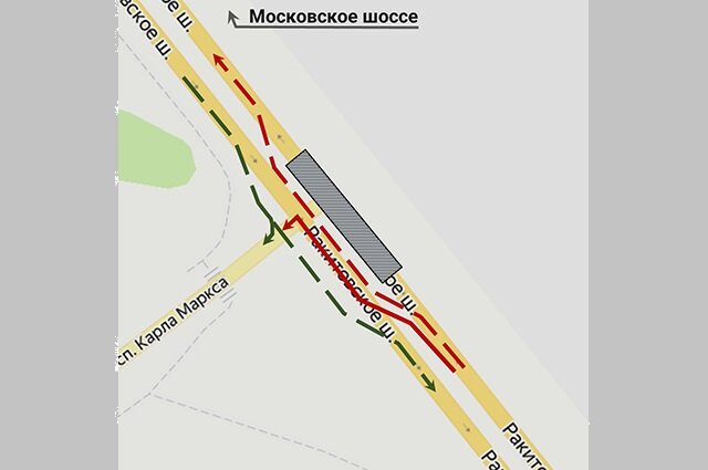    схема Фото: Дептранс Самары ВК