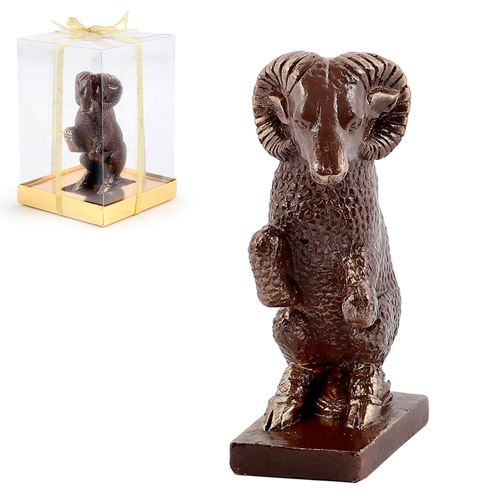 Скульптура из шоколада Овен 