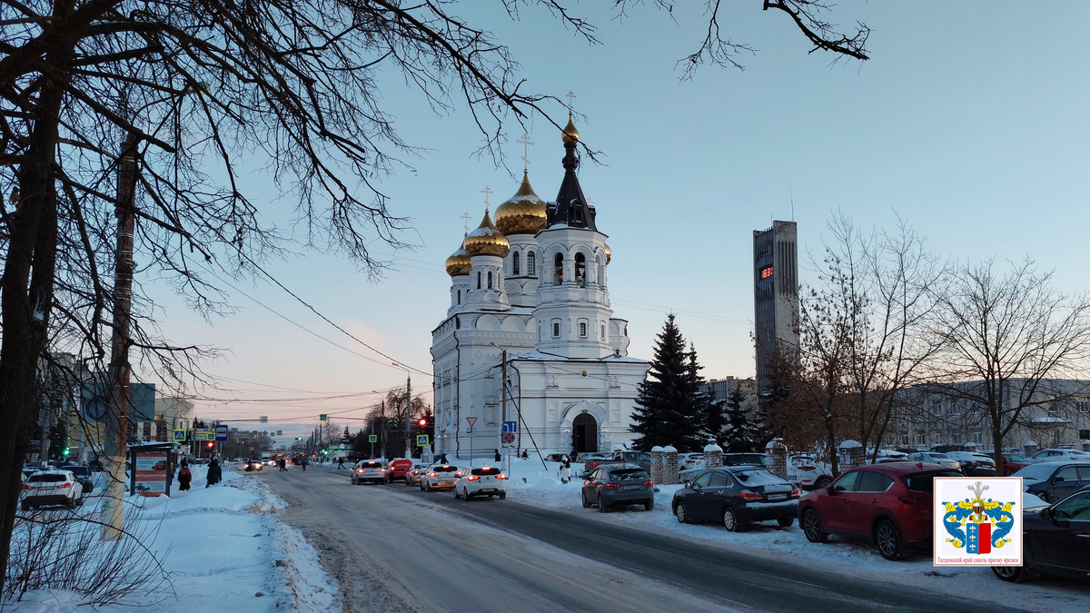 вид на собор Св. благоверного князя Александра Невского. 2023 г.