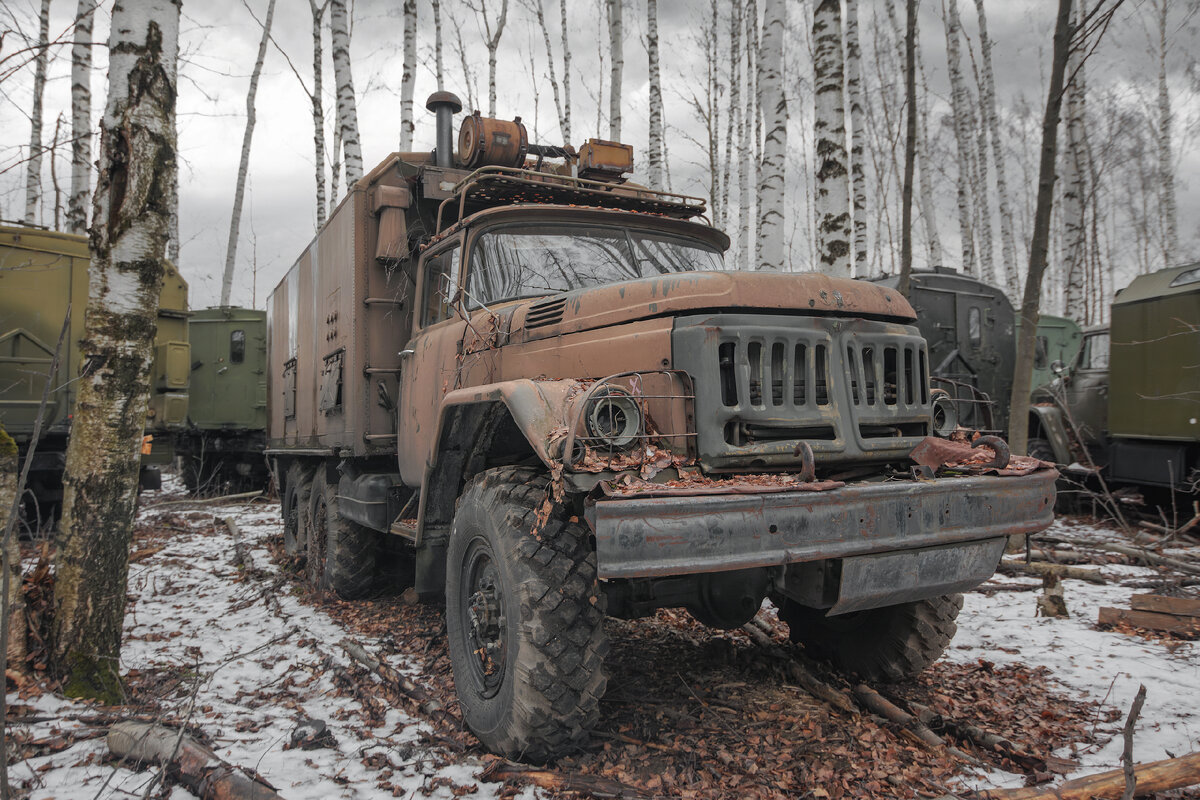 Березки, снег и кладбище военной техники | Урбекс всея Руси | Дзен