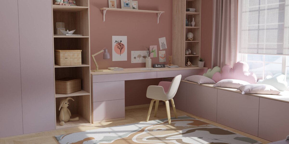 С EXTRAVERT можно изготовить мебель и элементы интерьера для частных, общественных и коммерческих пространств. В том числе — для детских центров, клиник и других помещений, где нужно строгое соблюдение ГОСТов. 
