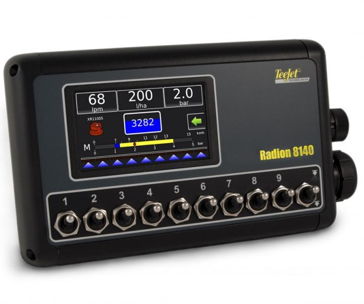 TEEJET RADION 8140 СИСТЕМА АВТОМАТИЧЕСКОГО КОНТРОЛЯ НОРМЫ ВЫЛИВА ДЛЯ ОПРЫСКИВАТЕЛЯ