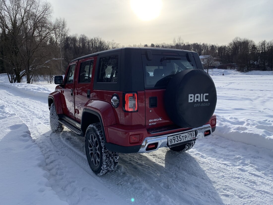 BAIC BJ40 – их ответ «Рэнглеру» | Автомобиль года в России | Дзен