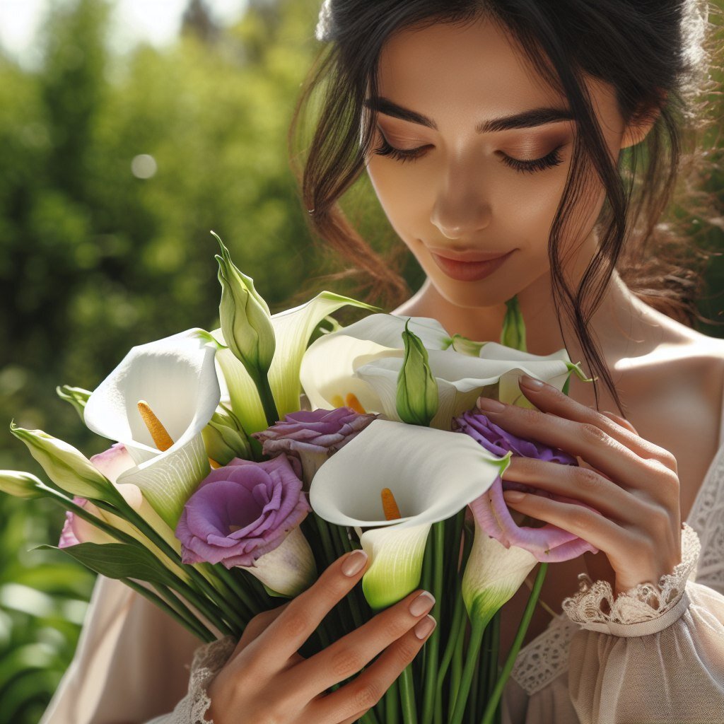 С какими цветами сочетать каллы в букете? | АртФлора | Онлайн маркет ...