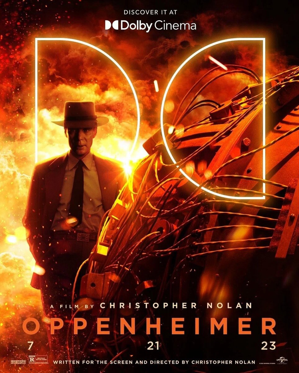 Постер фильма "Оппенгеймер" (2023)