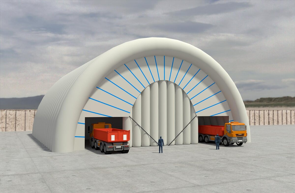 Пневмокаркасный ангар