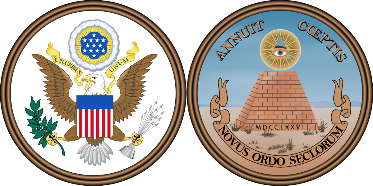 Герб США. Дополнение к теме ГЕРБ РОССИИ. - Aleks62-ivanov.ivanoff - КОНТ