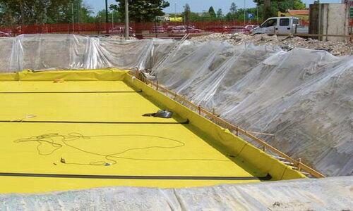 Мембранная гидроизоляция подходит как для промышленных, так и гражданских сооружений