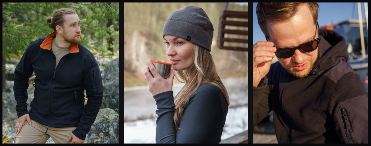 флис - легкий, неприхотлив в уходе, держит тепло и отводит влагу