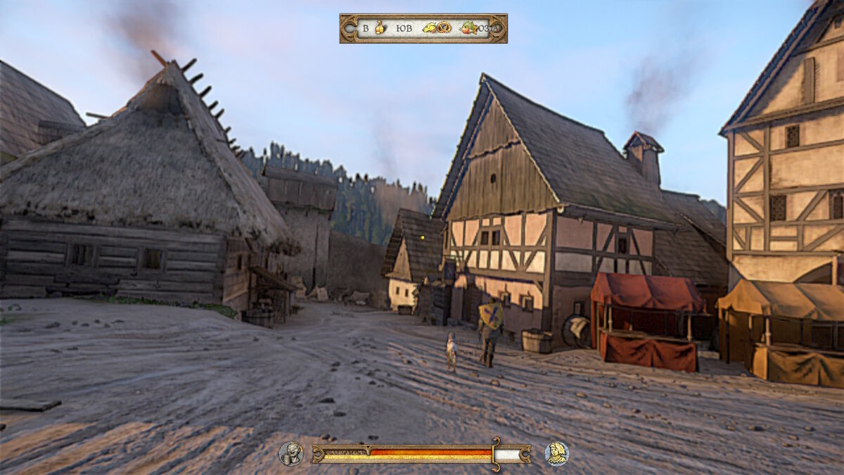 В игре очень приятно передан средневековый сеттинг (все скриншоты сделаны на Nintendo Switch)