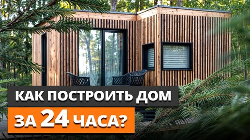 РЕАЛЬНЫЕ способы ПОСТРОИТЬ загородный ДОМ за 24 ЧАСА!