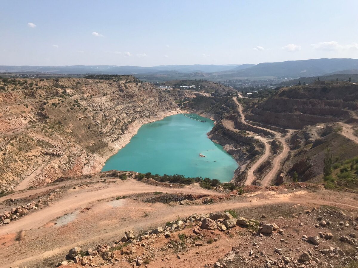 А пока вот вам сердце озеро в Крыму!)