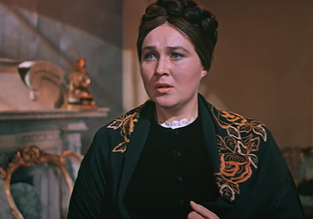 Людмила Алфимова. Фото: кадр из фильма "Свадьба в Малиновке"