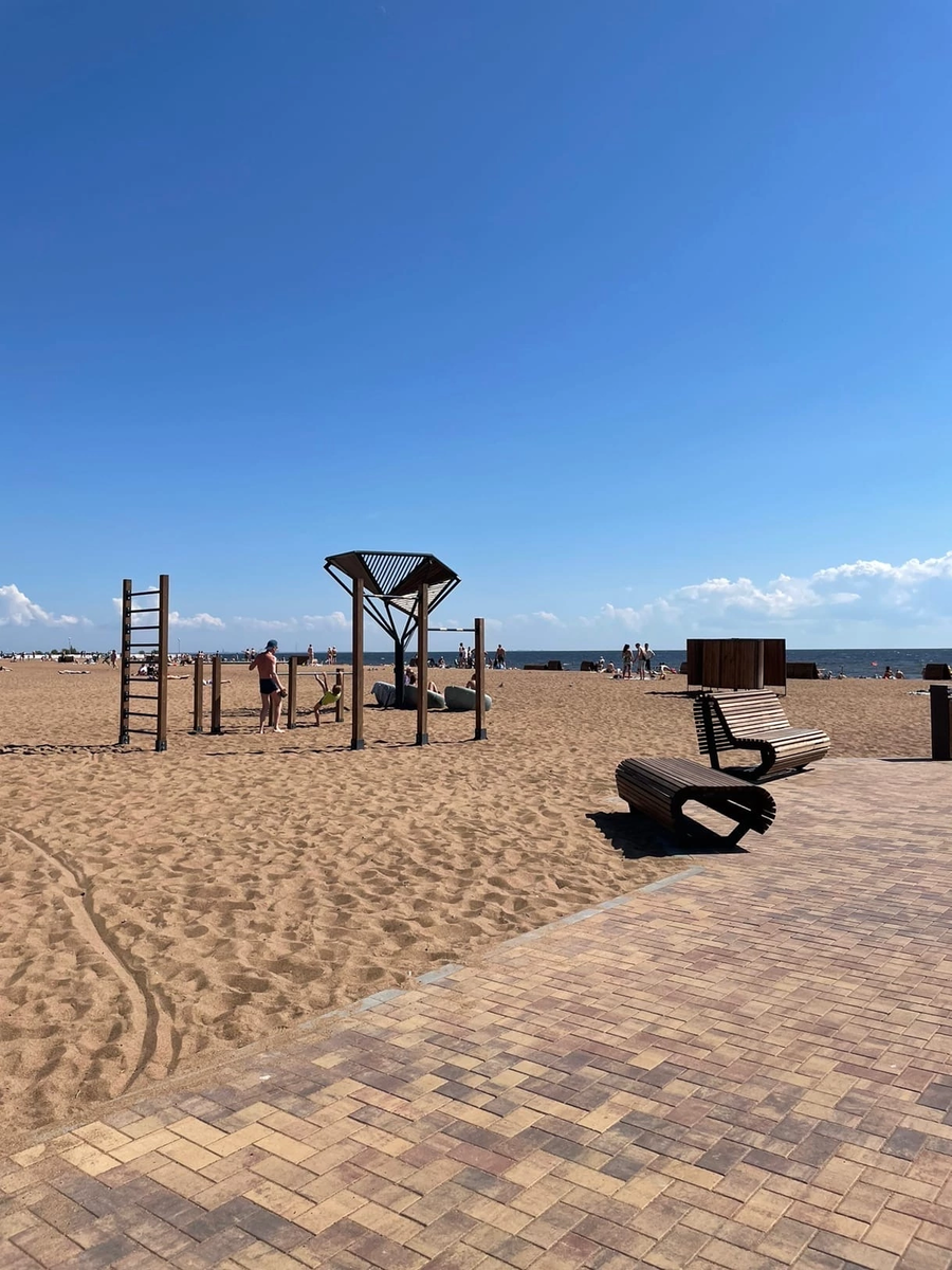 Пляж Зеленогорска