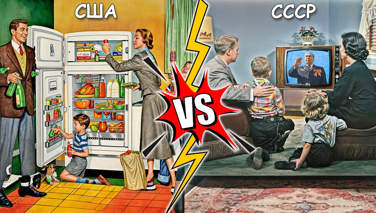 Хрущевки, очереди и туалетная бумага из газет: мифы о "сладкой жизни" в СССР. Советский дефицит vs американское изобилие: СССР и США 70-х