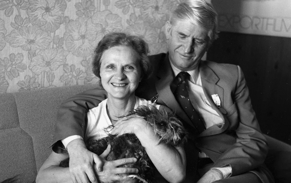 Тамара Вишнева и Вячеслав Котеночкин