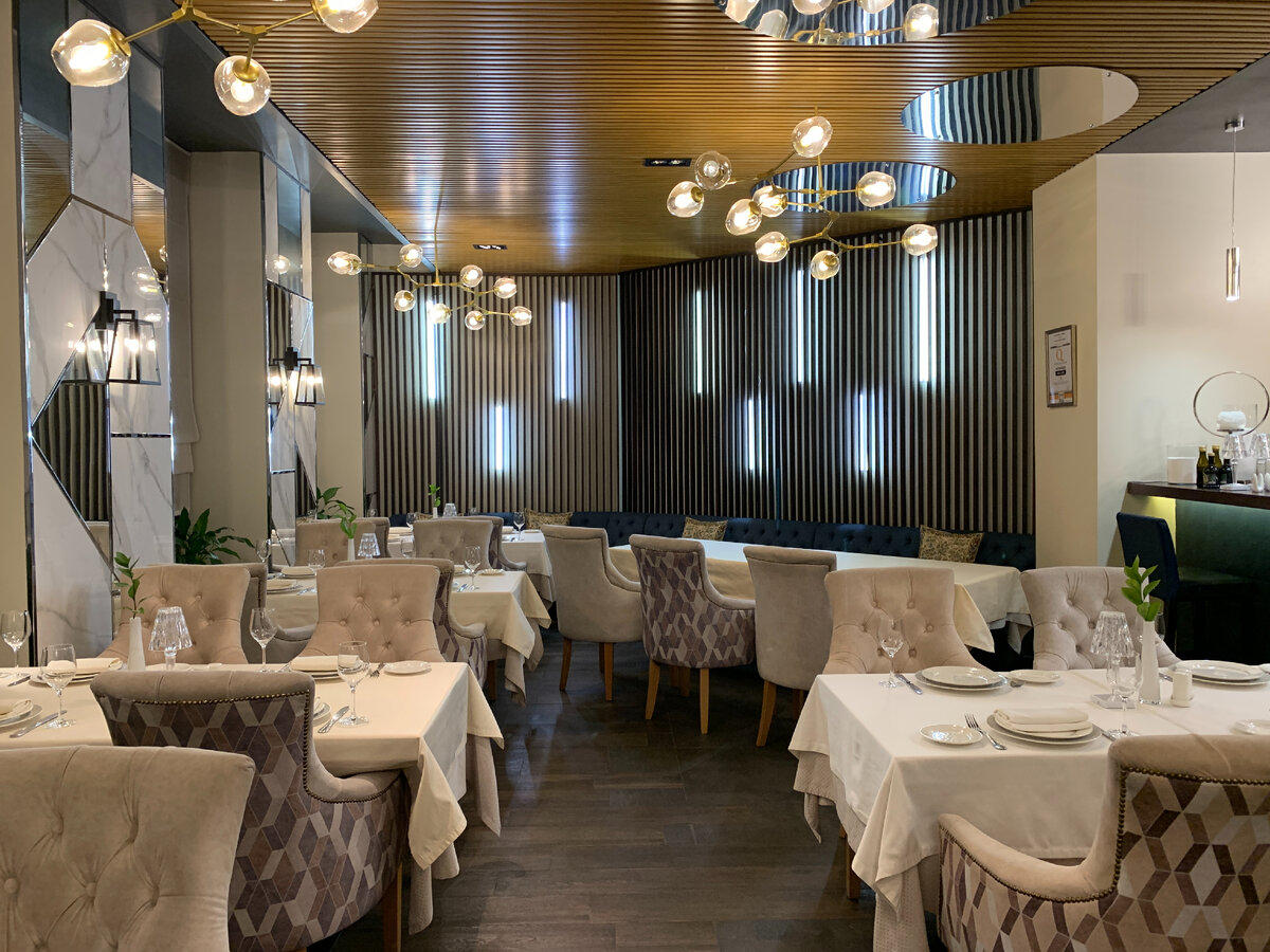 Интерьер ресторана Baci e Abbracci