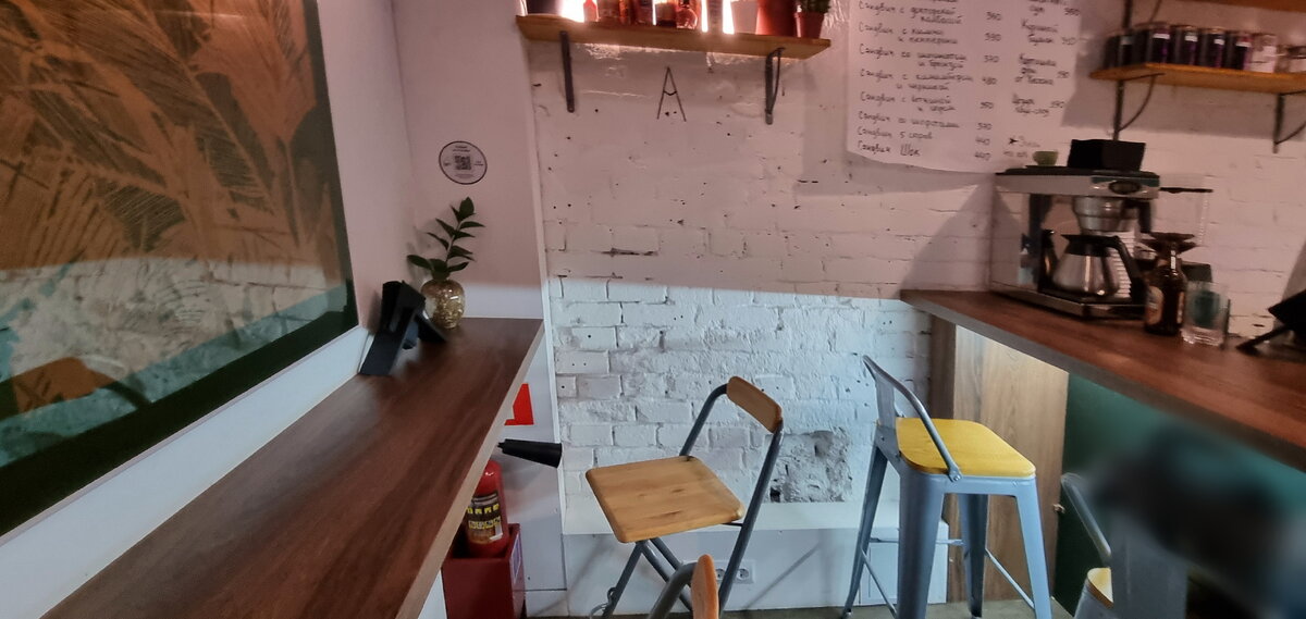 "Угол", интерьер