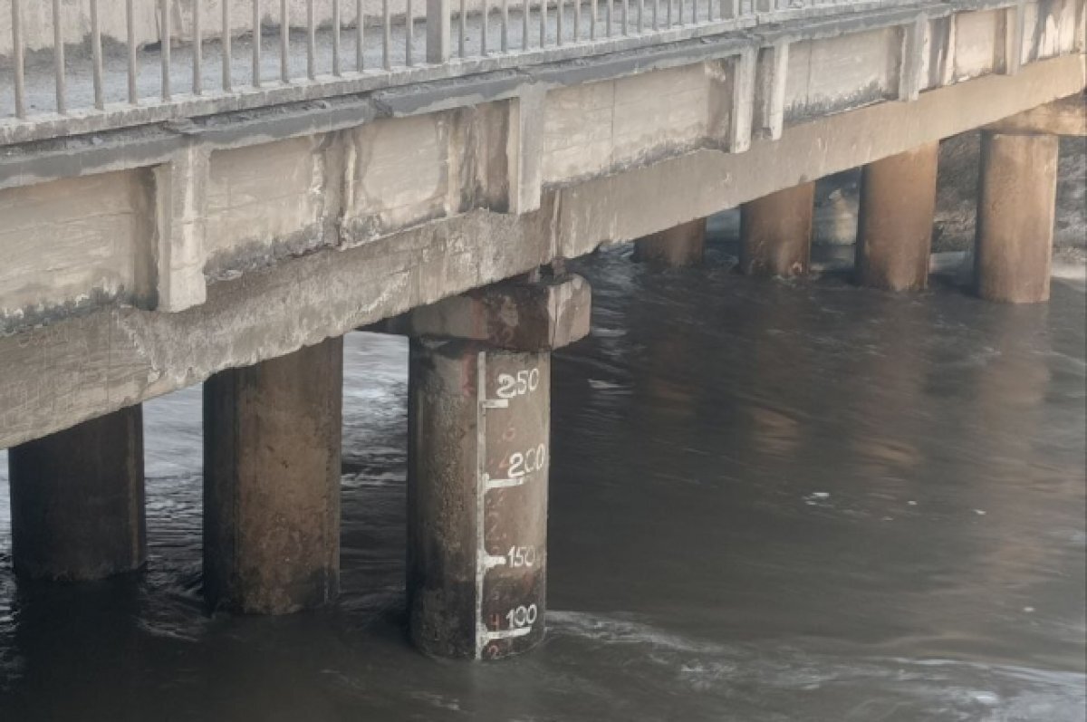    Уровень воды в реке Аба, которая топила новокузнечан, снизился