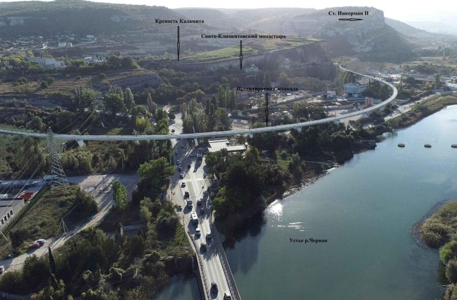 © Акт ГИКЭ (Эстакада будущего перехода, визуализация)