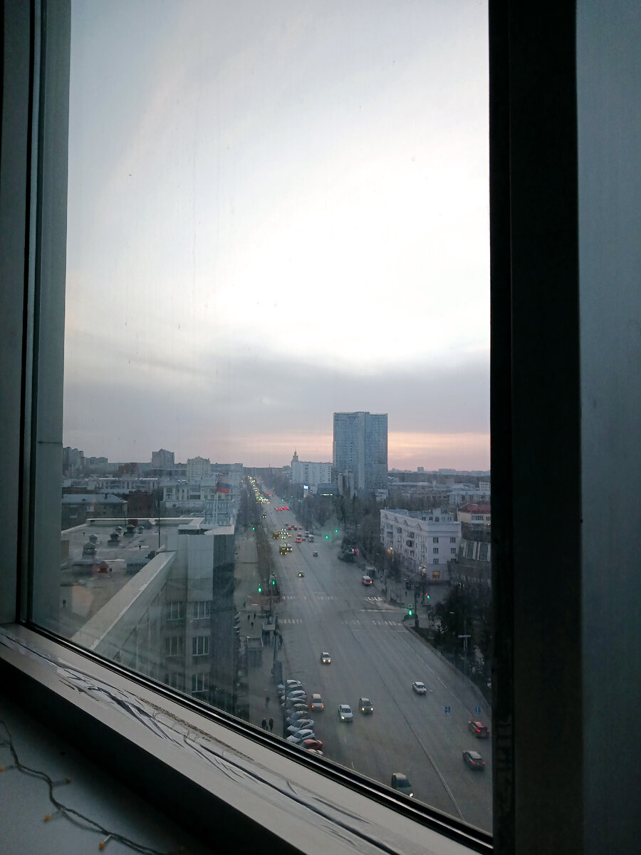 Из окна студии. Фото автора