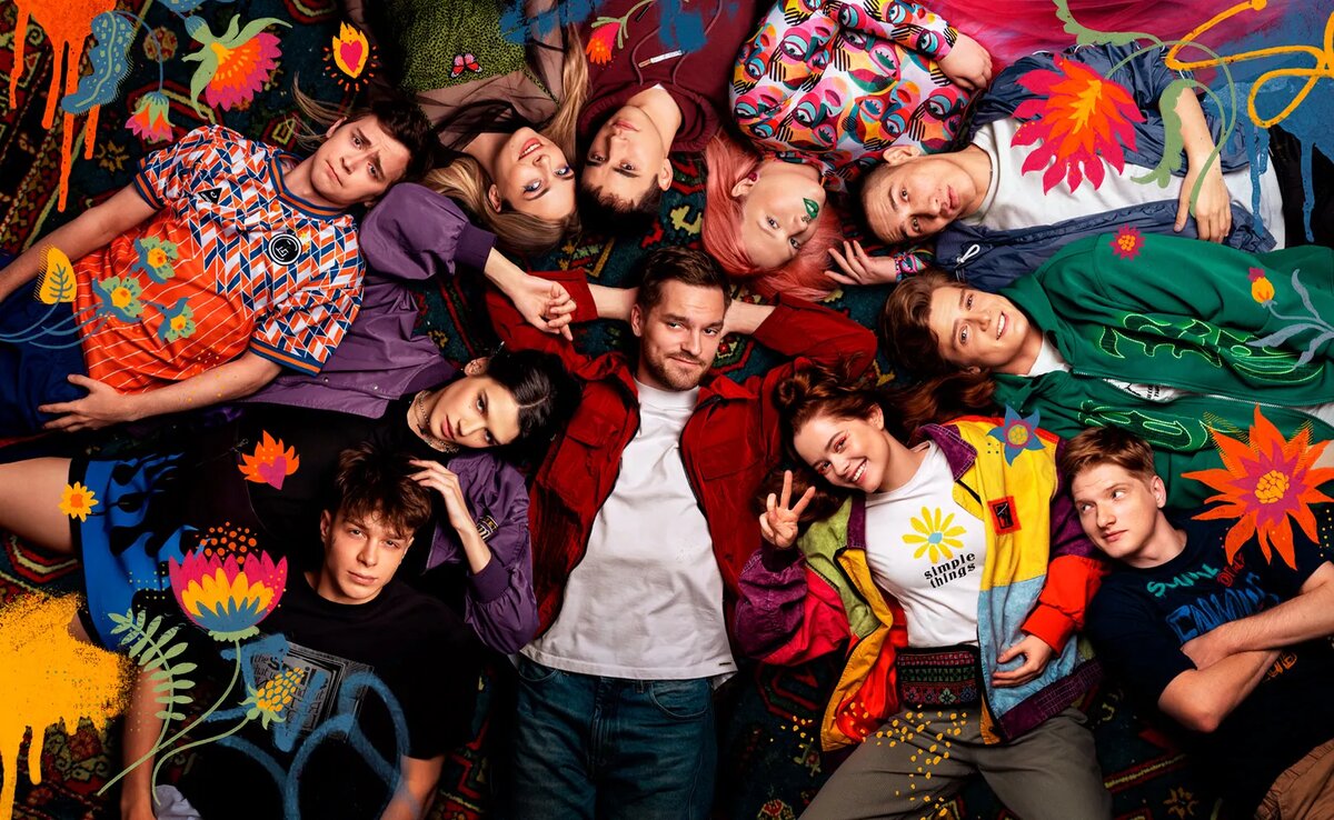 Постер к сериалу "Трудные подростки"