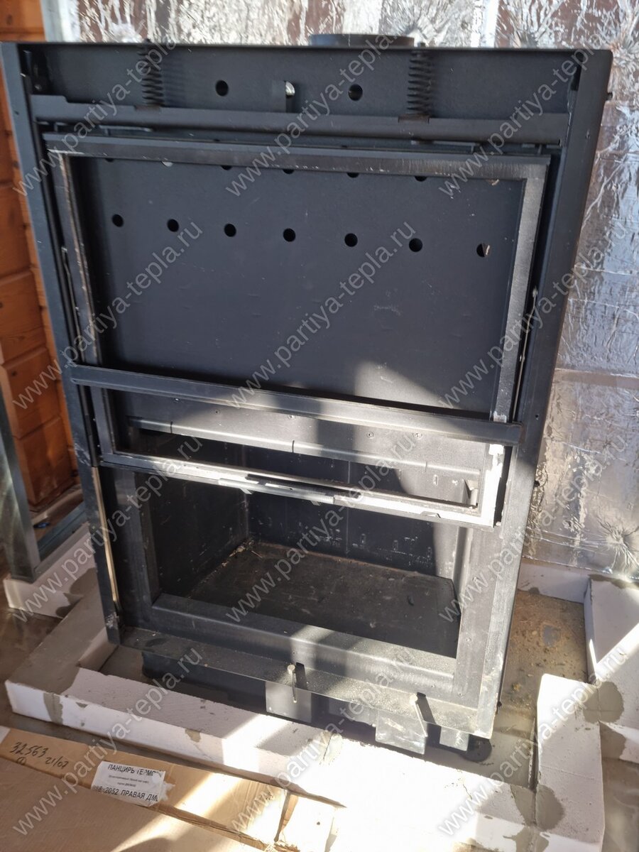 Что бывает когда экономишь на разгрузке каминной топки!