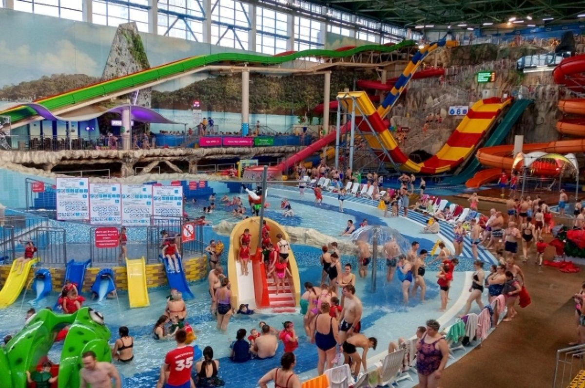    В аквапарке Екатеринбурга произошел пожар