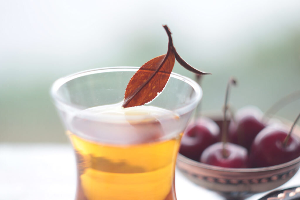 Непальский белый чай с черешней © Ольга Никандрова