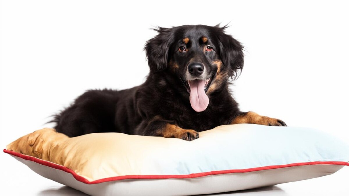 Не скучно ли собаке лежать?