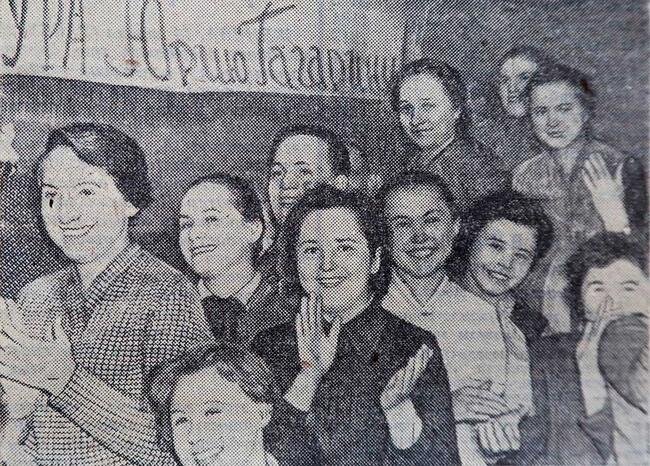 Лица белгородцев, узнавших о полёте Гагарина / Фото: архив «Белгородской правды»