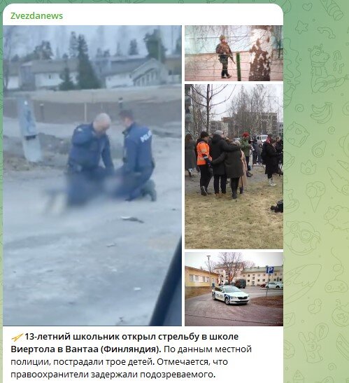    Фото: Скриншот Telegram/Zvezdanews