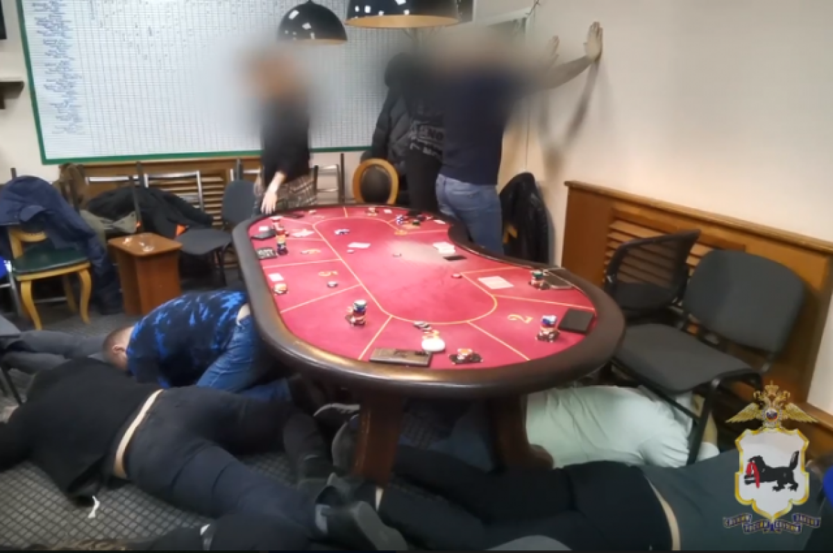    Девятерых организаторов подпольного казино задержали в Ангарске