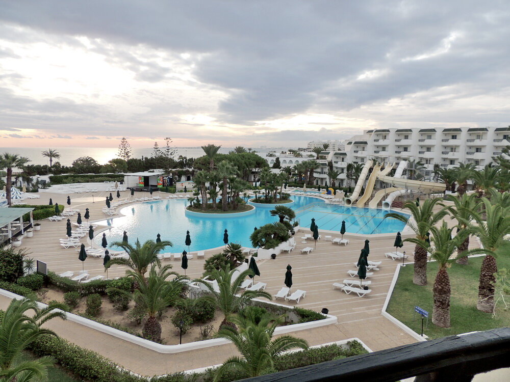 Утро. Вид из номера