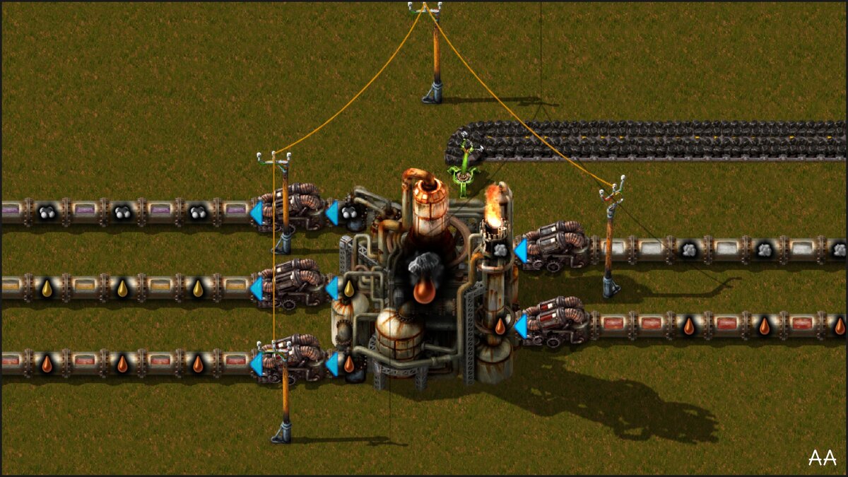 Сжижение угля в Factorio. | Формат АА | Дзен