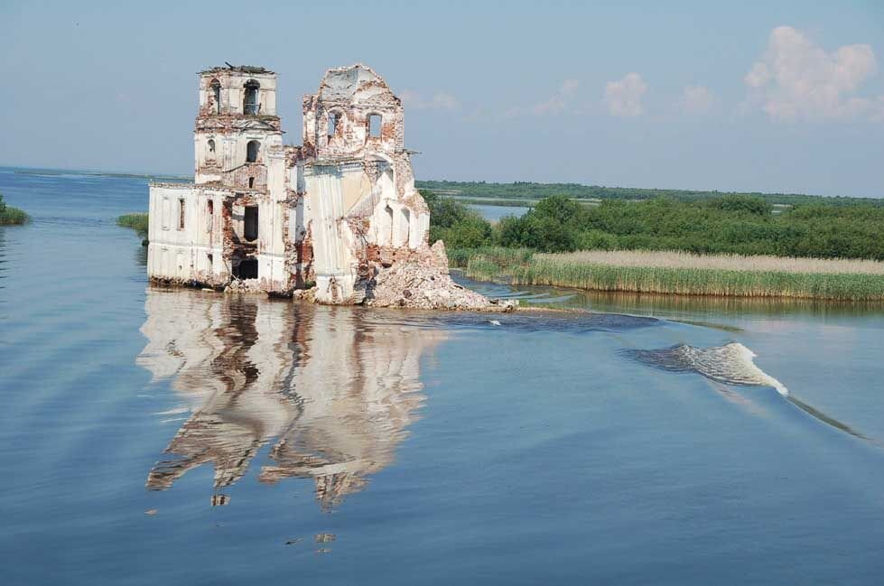 Затопленные русские города