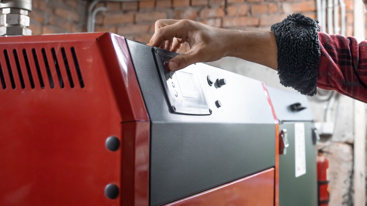 **Твёрдотопливный котёл 