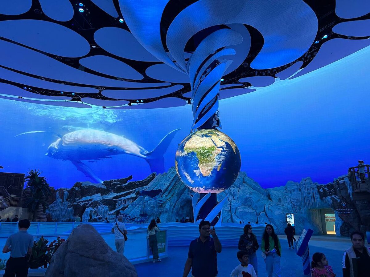 В парке проходят анимированные шоу, здесь много интерактивных развлечений. Фото: Катя Парпиева