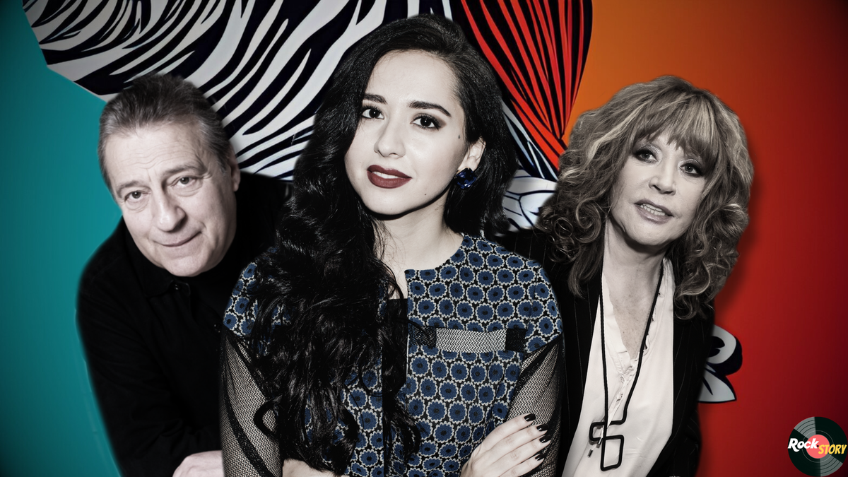 На фотографии: Геннадий Хазанов, Манижа Сангин и Алла Пугачёва