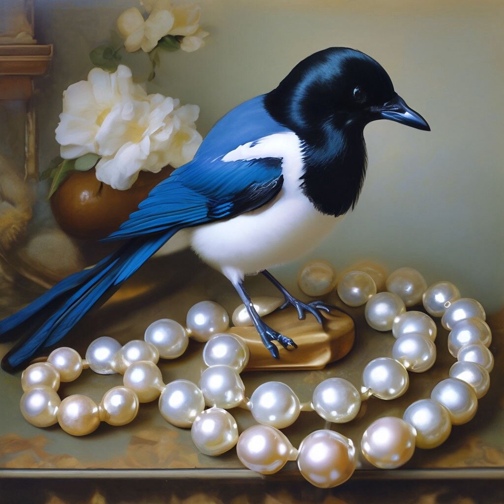 ... Сорока, лети-ка скорее ты к нам!... ©IrinaLevitina, 2024